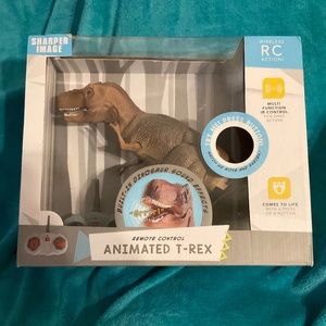 Dinosaur Animated T-Rex Sharper Image Remote Control